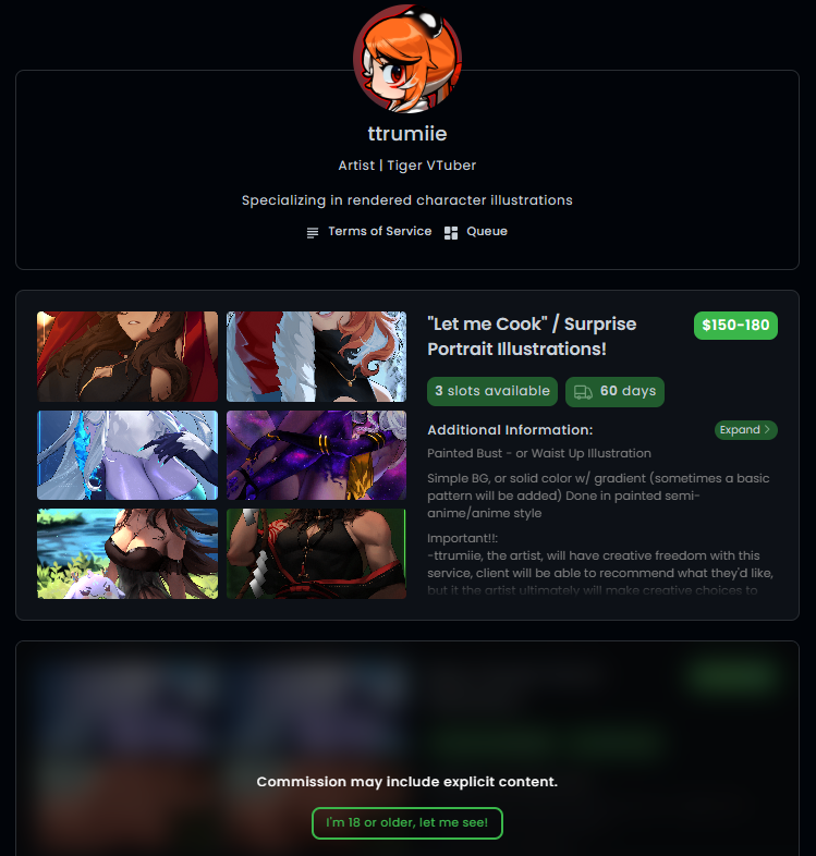 ttrumiie🐯🧧 | comms open! tweet media