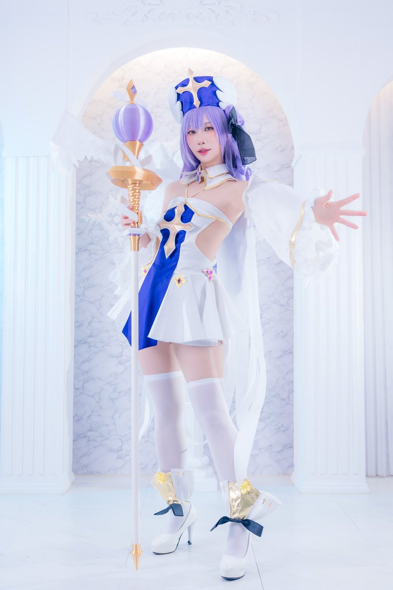 hee_hq's tweet image. ホワイト・マイ・エンジェル 👼

#Unicorn #azurlane #cosplay