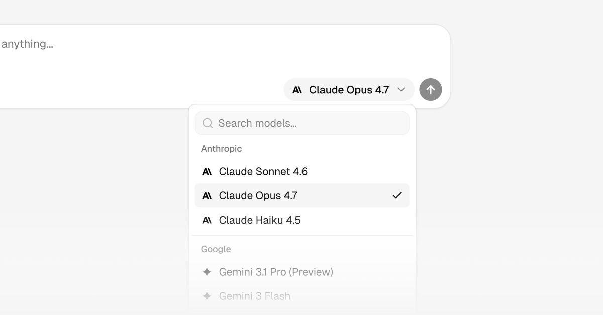 ClavyAI's tweet photo. Claude Opus 4.7 is now live in Clavy!

Stronger reasoning and better contextual memory means sharper document analysis and more accurate data enrichment across your workflows. https://t.co/lDWUbzQqur