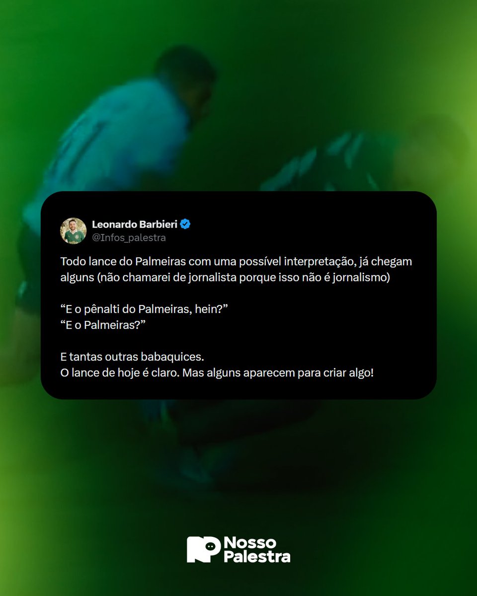 Nosso Palestra tweet media