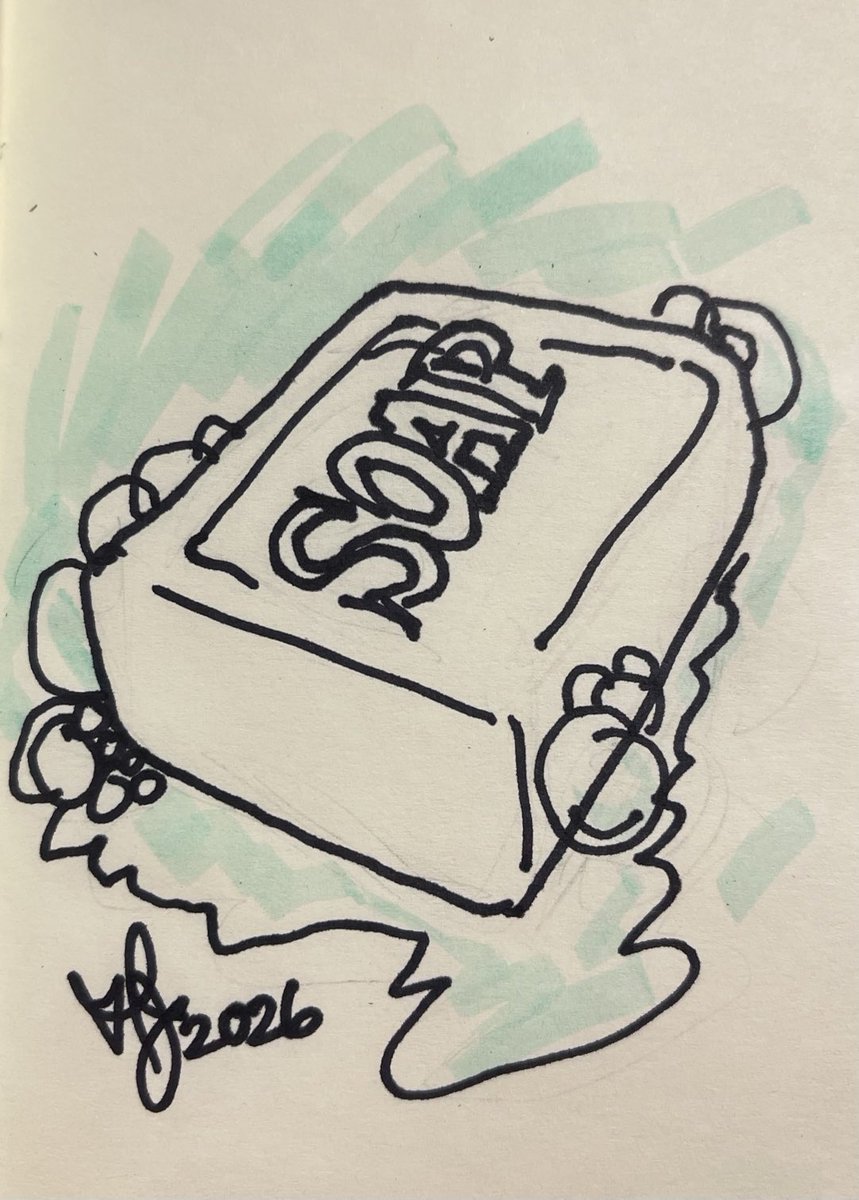 artofmyart's tweet image. @sketchadayapp #soap
Just the basics…