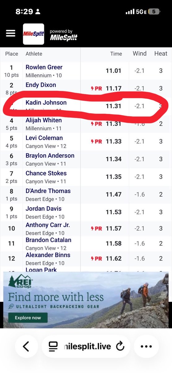 Kadin Johnson tweet media
