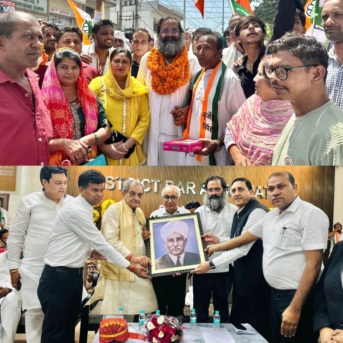 BrijendraSpeaks's tweet photo. कल सोनीपत में सदभाव यात्रा के समर्थन में आए शहरवासियों का आभार।
यूँही एकजुटता से हमें भाजपा की विभाजनकारी राजनीति को हराना है। https://t.co/AunBBvEHrZ