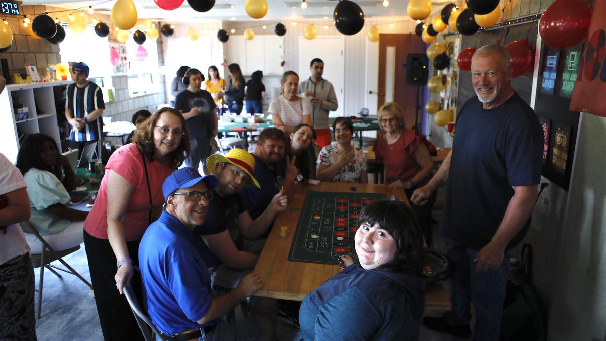 TheCapableCrew's tweet image. WOW! 🤯 Casino Day was SO MUCH FUN! 🎲 🃏 Thank you to everyone who came out to enjoy our first Community Day! ♥️ ♣️ ♦️ ♠️ This will be the first of many! 🔥 

#casinogames #specialneeds #autism #downsyndrome #disabilityawareness