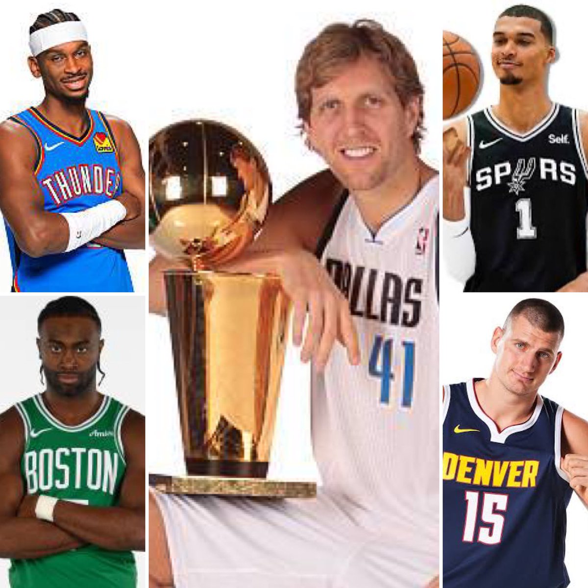 DanKelleySports's tweet image. No team has won an NBA Championship without being among the 4 favorites (Vegas odds) when the NBA Playoffs began that season since the 2011 #Mavericks. This should come as encouraging news to the 4 favorites to win the 2026 NBA Finals: the #Thunder, #Spurs, #Celtics &amp;amp; #Nuggets.