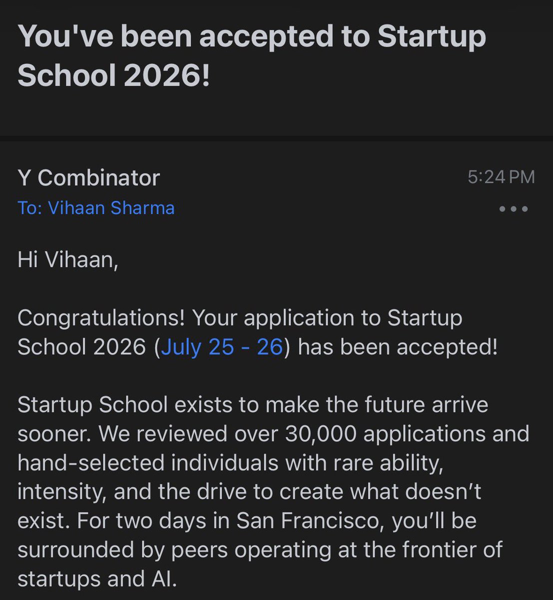 Vihaan Sharma tweet media