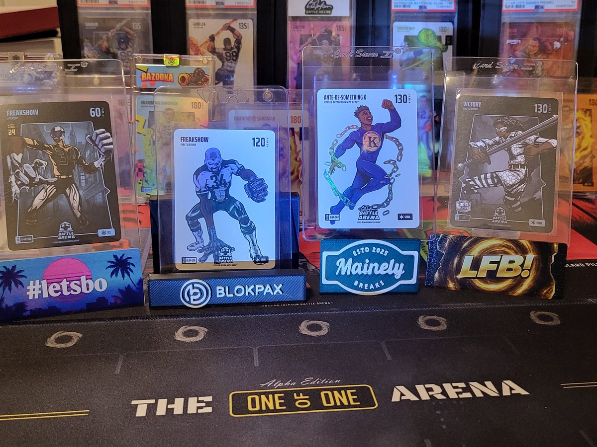 king_kota13's tweet photo. *** FREE GIVEAWAY ***
Join me live on @X Saturday at 9PM EST
π₯ 6 FREE @BoBattleArena Blaster 'The Kid' packs up for grabs π₯
+ One pack = one spot on the next squad
π₯ VIEWER ONLY PRIZES π₯
+ N24, Alpha, Update, and Griffey prizes
Let's pull some bangers!
#letsbo https://t.co/lbrBJBs44F