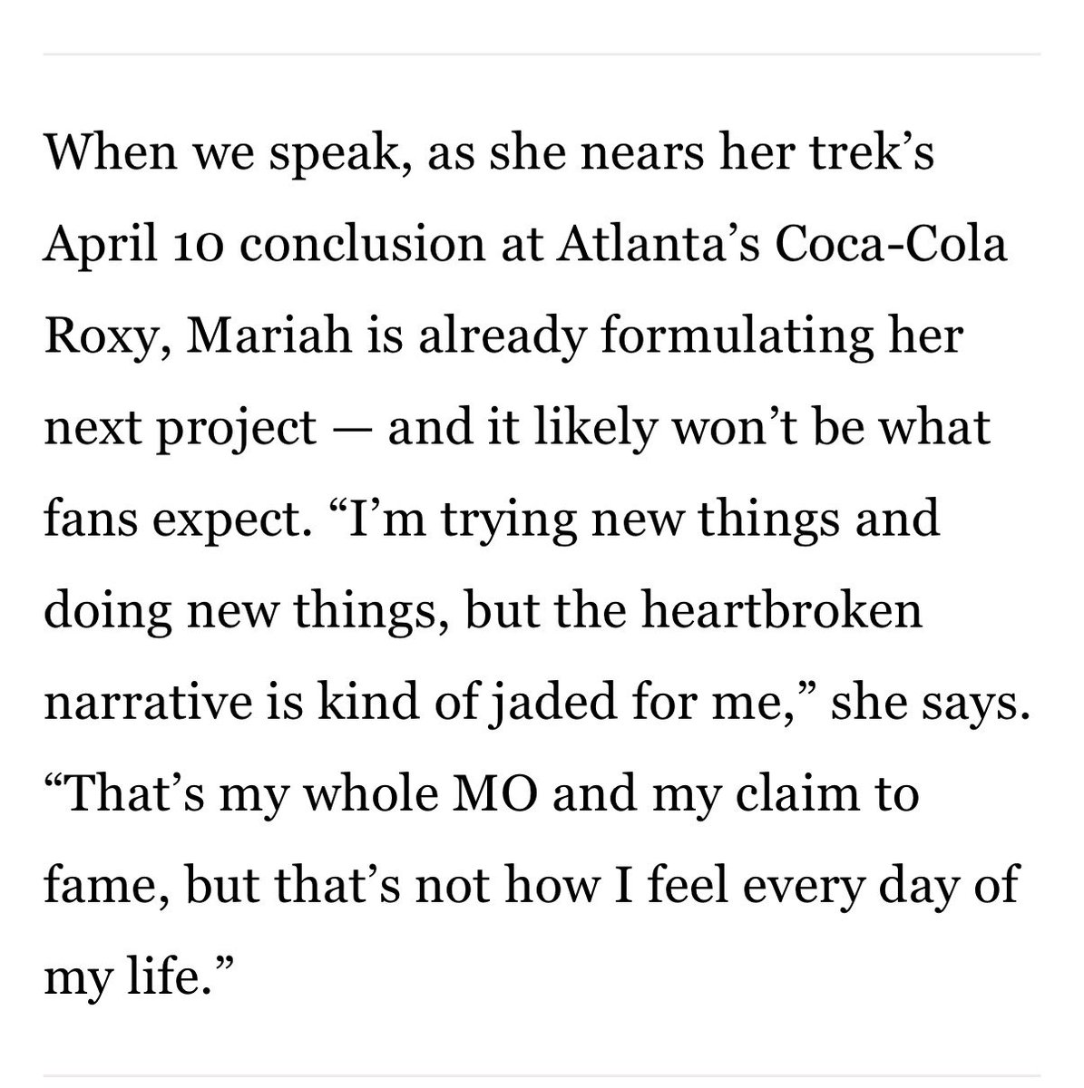 Mariah Charts tweet media
