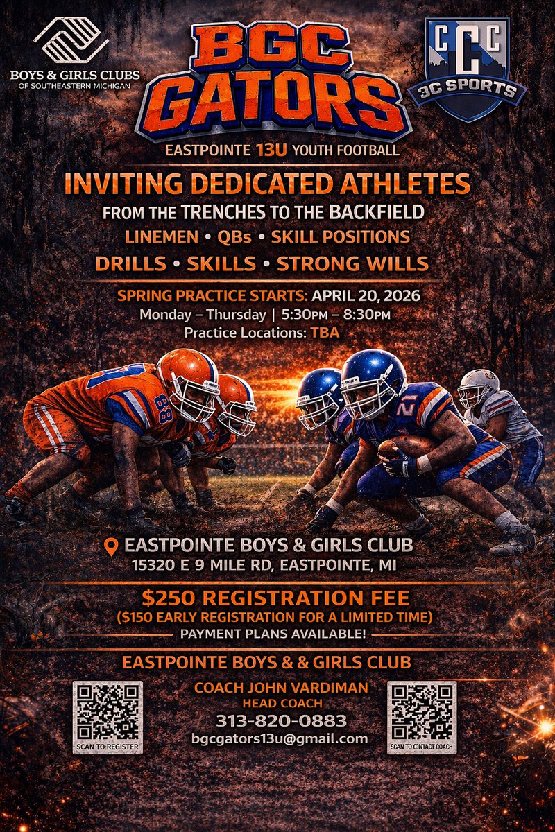 JVDetroit313's tweet image. Bring them FBA children out and I guarantee to make an athlete out of them! 🎯💯💪🏾✊🏾 #GatorWorld #SwampLife #BGC #3cSports #BiggerStrongerFaster