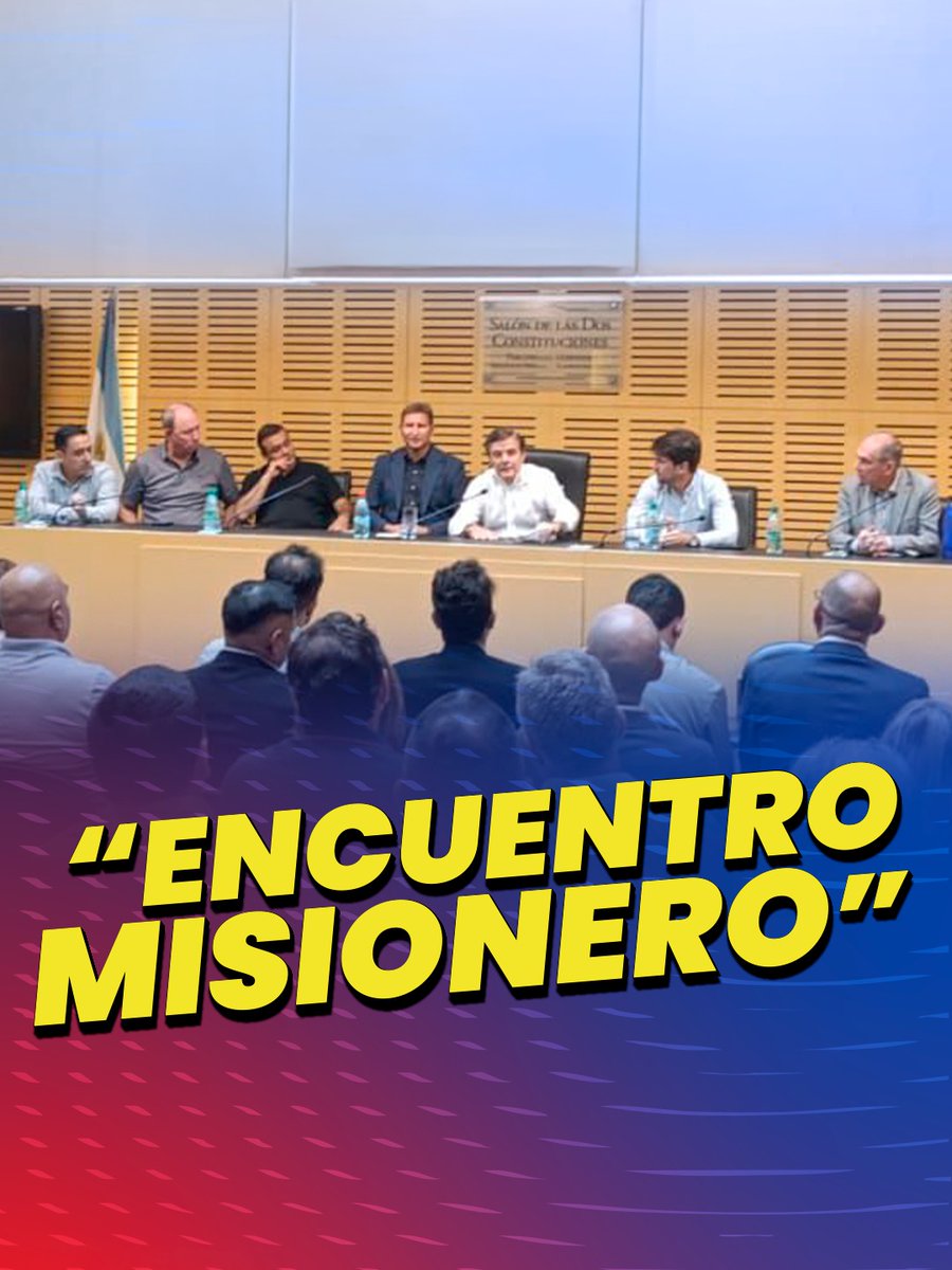 “Nuevo encuentro”
Una convocatoria amplia para construir un frente que vuelva a conectar con los misioneros y las misioneras, en un contexto económico complejo que impacta en las familias, los comerciantes, los productores y los trabajadores.