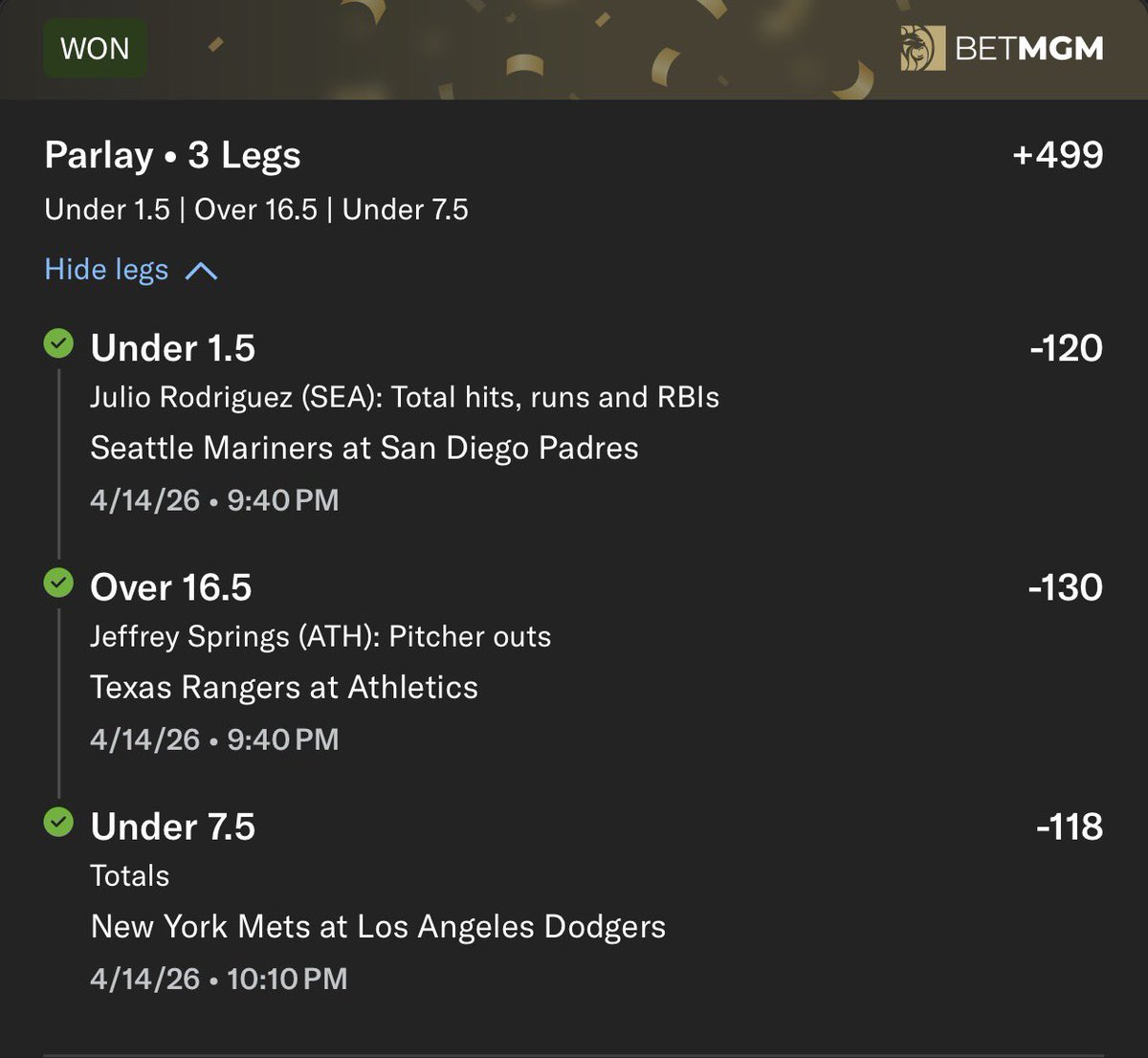 HiddenPropz's tweet photo. Yesterday was just too EAZY✅✅🔒#mlb #betmgm #nba #easycash https://t.co/4QPGAmTv38
