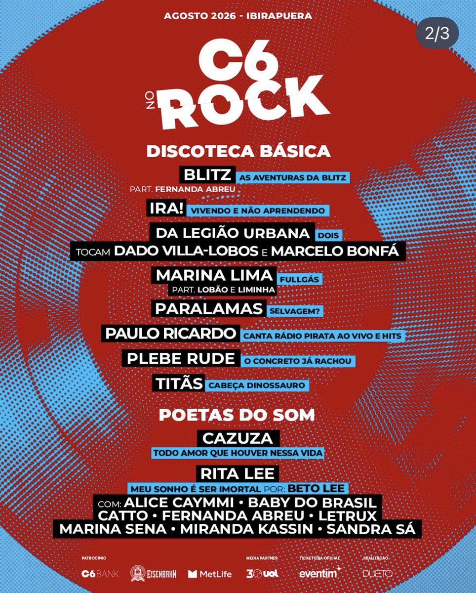 o rock sempre cresce nos períodos de crise do capitalismo e revolta

quando ele vira pop o mundo normalmente melhorou

vamos orar