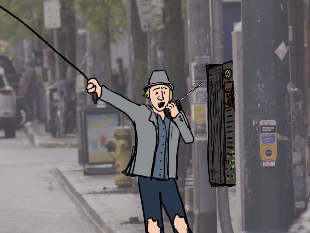 happy belated canadian film day! here are jay’s storyboards in color… matt is very blonde