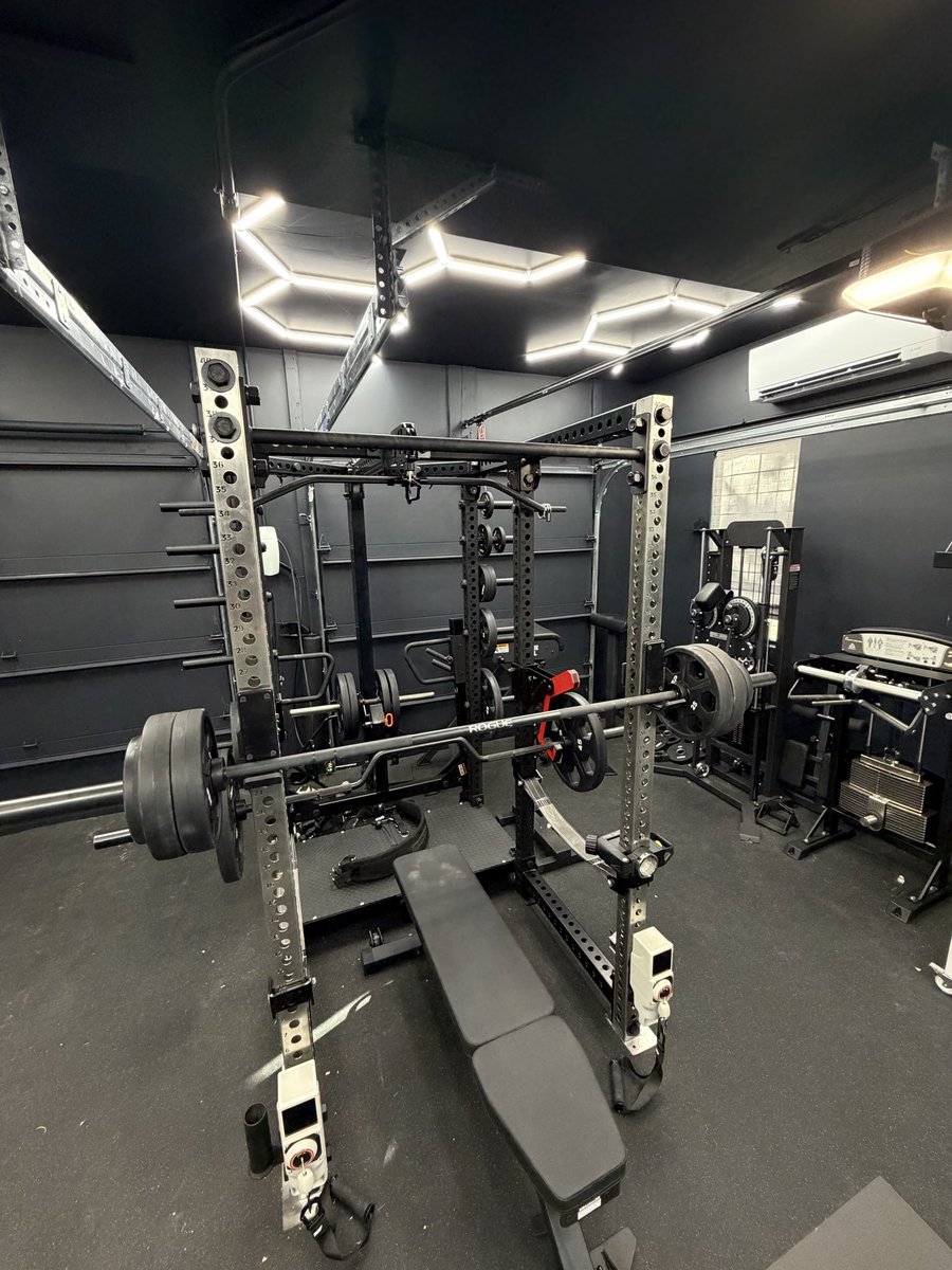 Barbell Squat Rack Setup