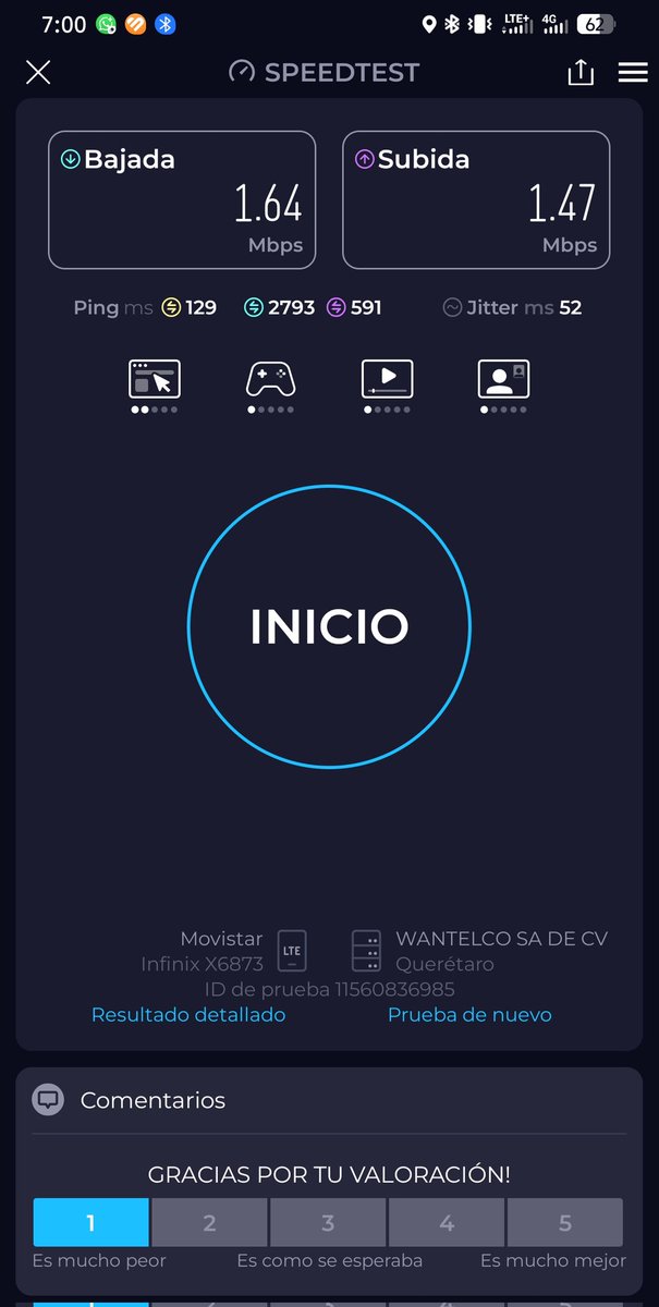 geektrece's tweet photo. @MovistarMX cada vez más triste, primero con su señal "aquí seguimos" 🥲 ahora con su velocidad que no pasa de LTE... 🥲 https://t.co/ZnQZPddhXw