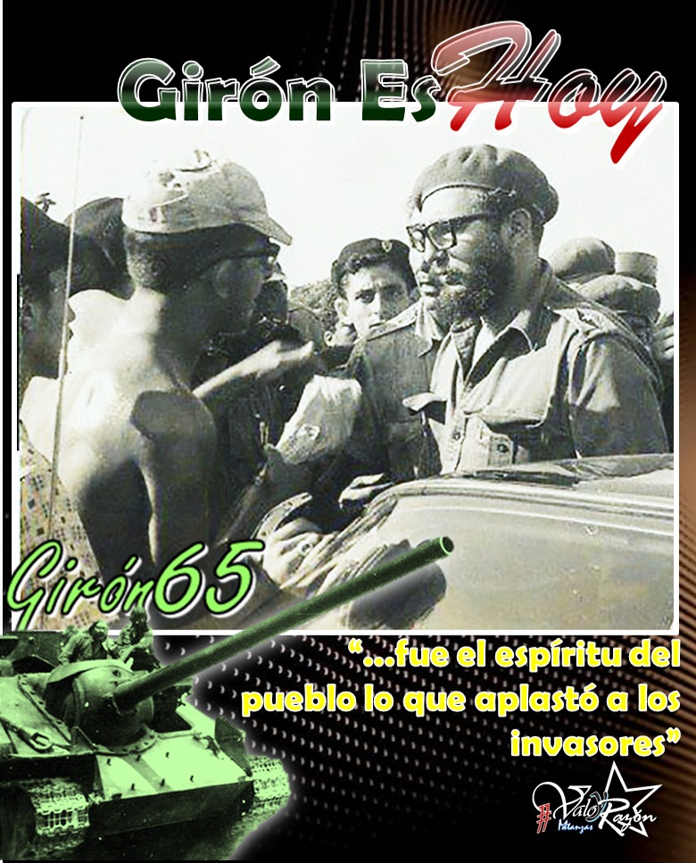 #Girón, primera derrota del imperialismo yanqui en América Latina. #GironEsHoy #MatancerosEnVictoria #ANAPCuba