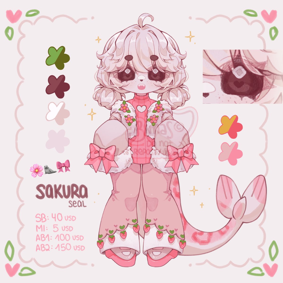 BimasVT's tweet image. NEW ADOPT!  🦭🌸🌸🌸

✅To submit a bid, please refer to the links in the comments! 
✅Si quieres ofertar, porfis revisa los links de los comentarios! 

#seal #sweet #pink #adopt #auction #bows #sakura #adopt