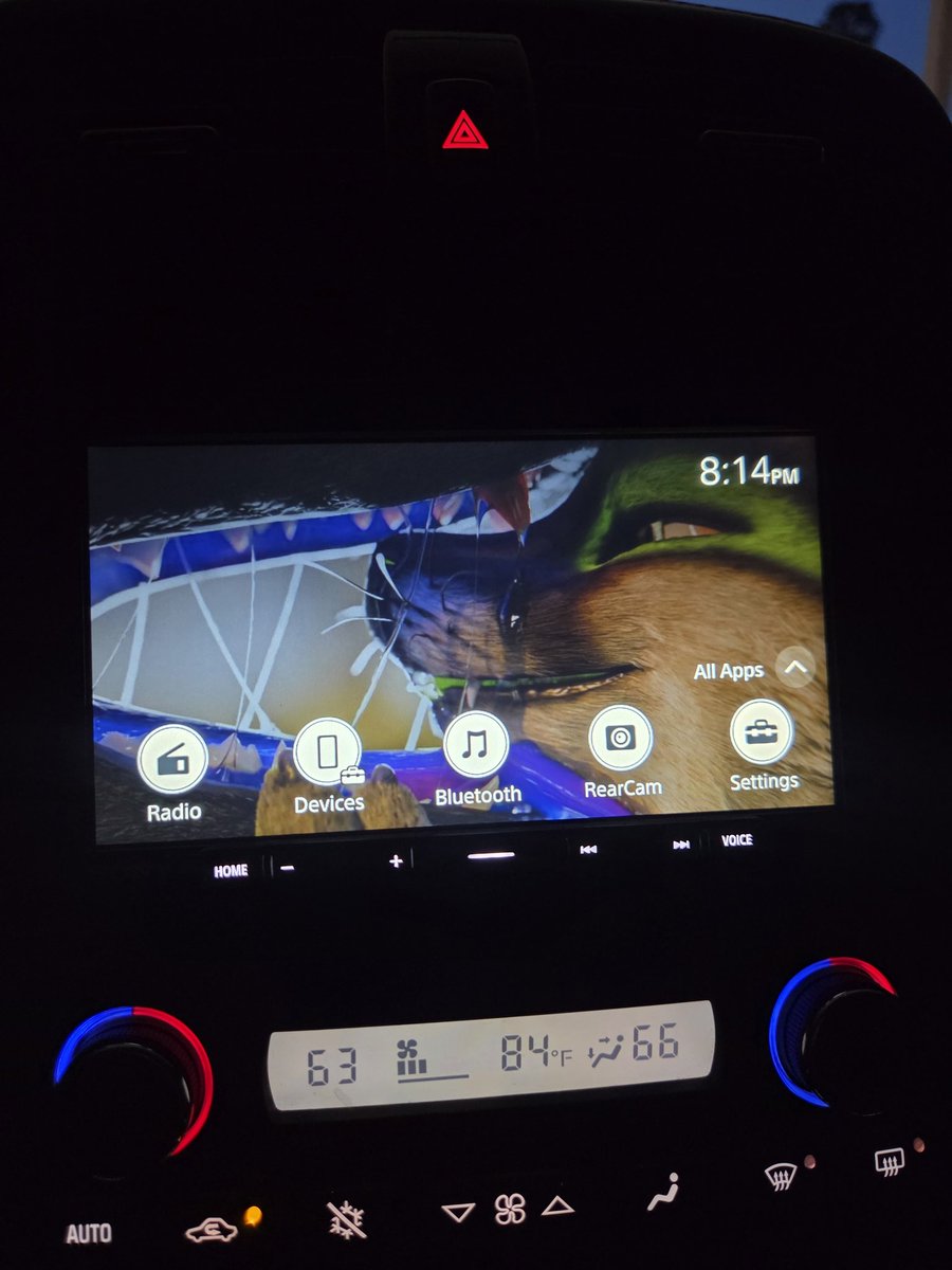 FlooFTheFoxAD's tweet photo. Rate the background of my car stereo. https://t.co/Q96iE1OhRE