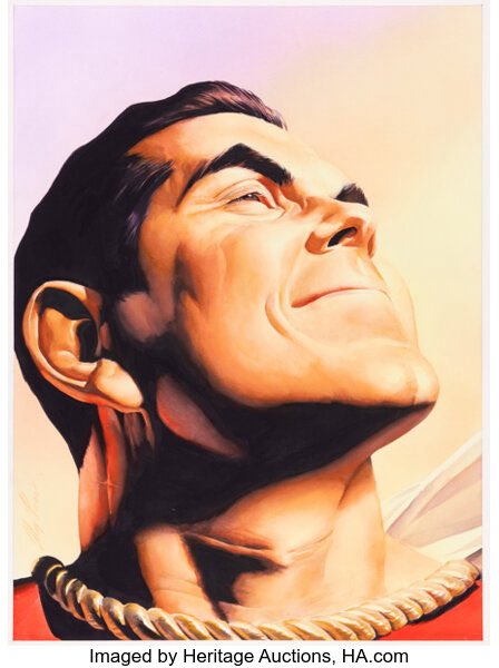 thealexrossart's tweet image. Alex Ross Shazam: Power of Hope Cover Original Art (DC, 2000).... comics.HA.com/itm/original-c…
#captainmarvel #shazam 
#originalart