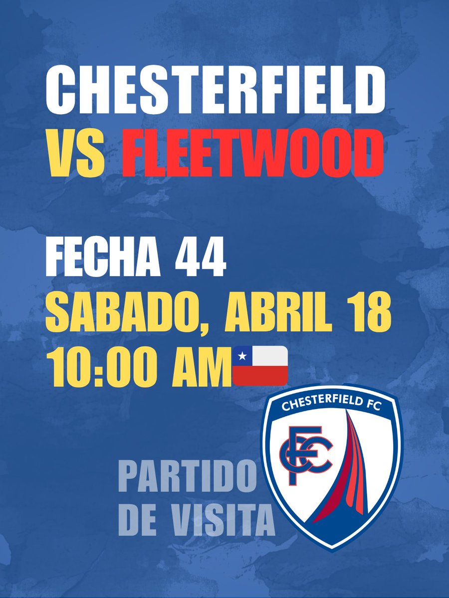 Chesterfield FC 🇨🇱 tweet media