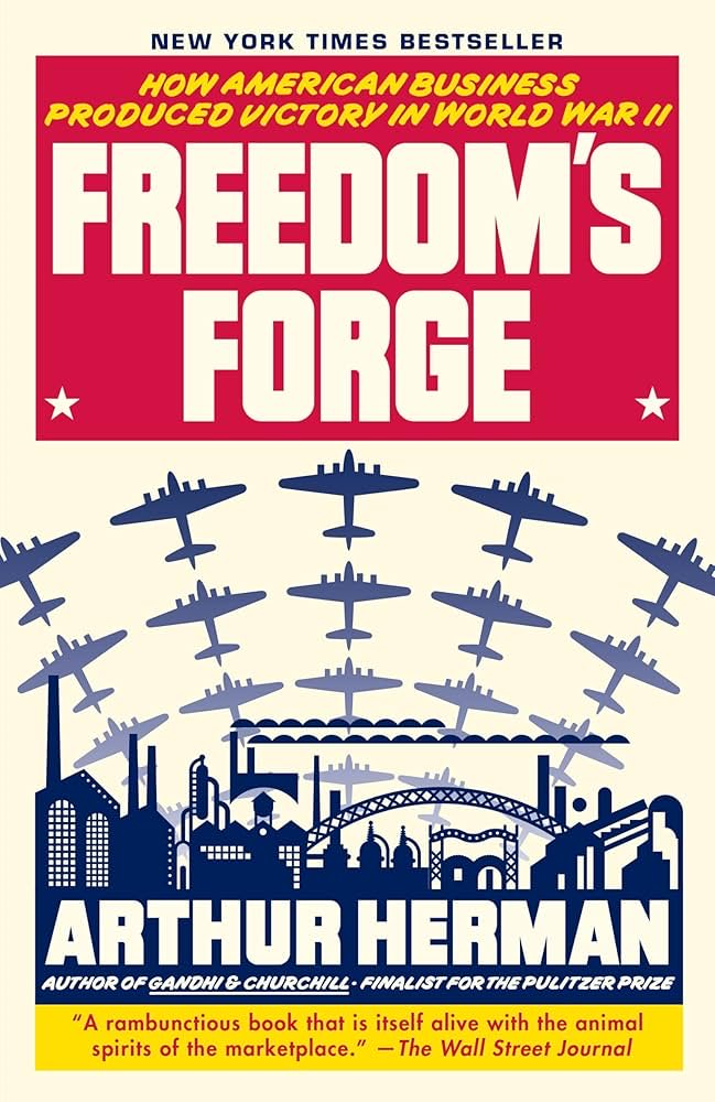 StuVH's tweet photo. @ShawnRyan762 @grok Good time to reread Freedom’s Forge 🇺🇸 https://t.co/q3dKLTOINf