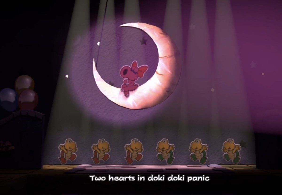 mariotwtconfess's tweet image. "I have a sneaking suspicion that the newer Paper Mario games are just an excuse to add more Birdo scenes"