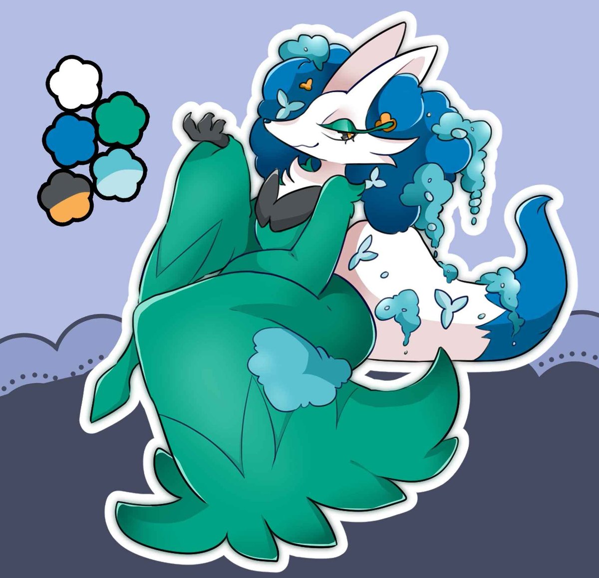 RubyChuGamer's tweet photo. @Mahoxy_ Grass Phox! Kissable, but you might fall under her spell https://t.co/X3ROqeS3c2