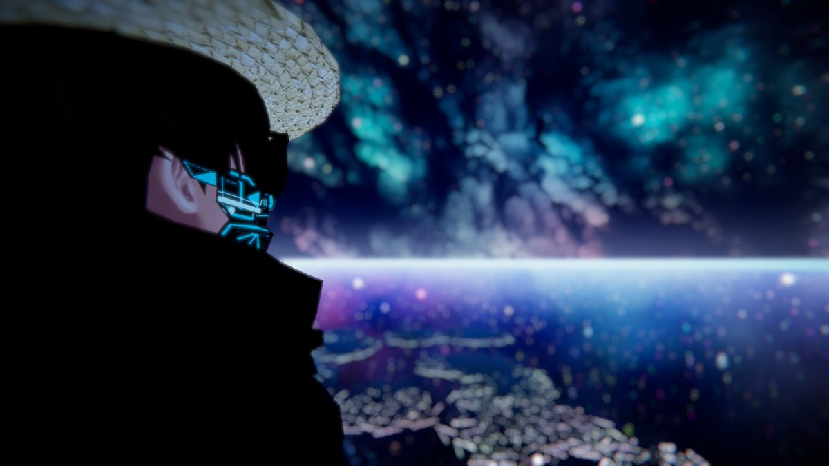 novedplayer's tweet image. A vibrant galaxy glows with ruins that bruises like silver․
Soar once‚ and you'll know the quiet of oceans․

🌐To Taste the Galaxies by @ShopowVR 

#vrchat #vrchatphotos #reflection