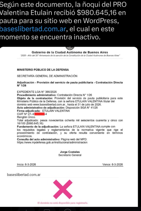 A ver en q gasta mis impuestos Jorgito Blackri...
Mejor aún a ver a que se dedican los funcionarios de la secretaría de deportes de CABA...
O Lo mejor de todo, e q se gasta el presupuesto el ministerio de defensa de CABA...
