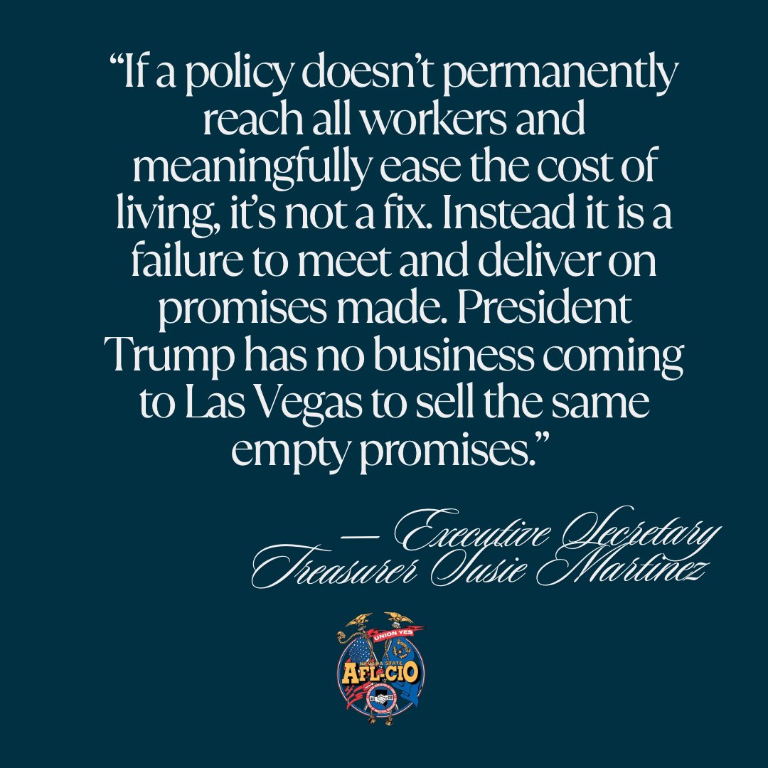 Nevada State AFL-CIO // Pass the #PROAct tweet media