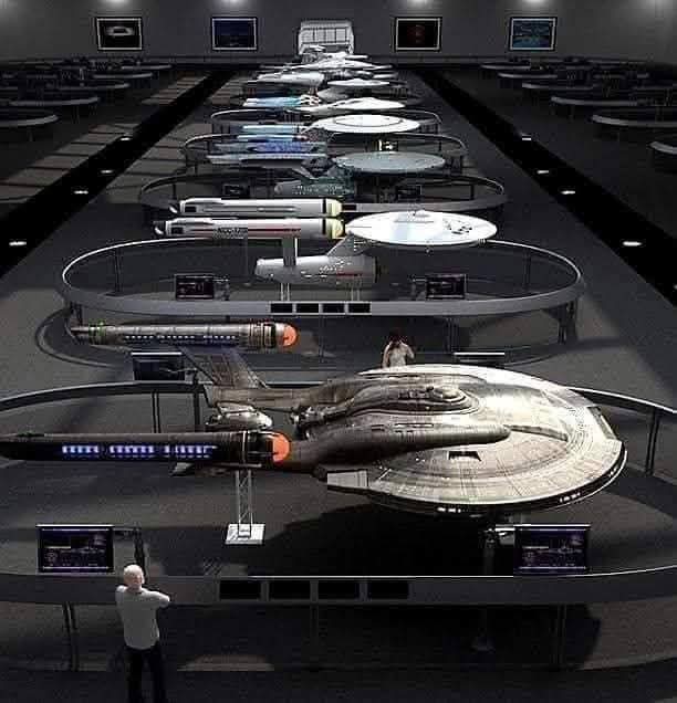 Star fleet museum #StarTrek
