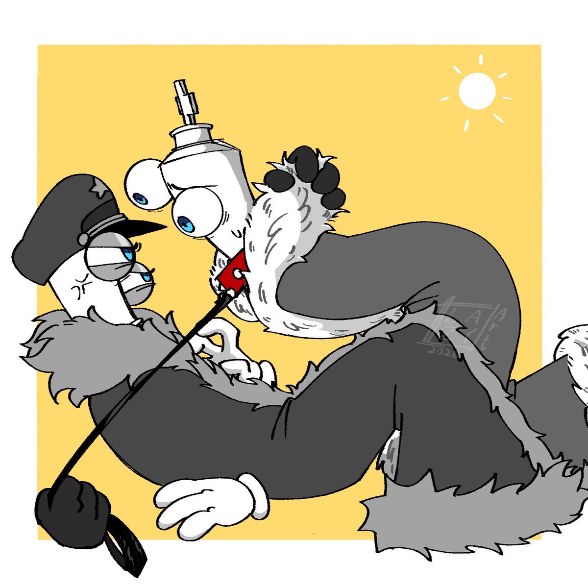 Applejuice2306's tweet image. Coward in the dark 
#kingercest #theamazingdigitalcircus #tadc #kinger #evilkinger