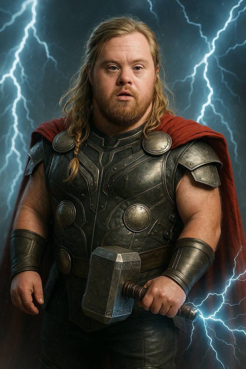 DownyCoin's tweet photo. Imagine Thor pulls up on you and just starts drooling https://t.co/rtkk0CFng7