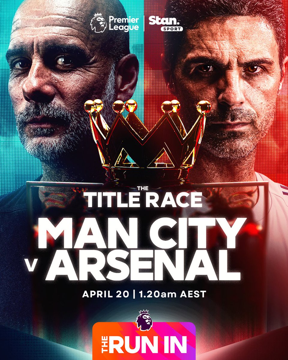 StanSportFC's tweet image. Master v apprentice. Guardiola v Arteta. 😈

Manchester City and Arsenal goes down this weekend and it doesn’t get much bigger.

↳ Premier League. Live &amp;amp; On Demand with 4K on Football’s New Home, Stan Sport. Stream now.

#StanSportAU #PremierLeague