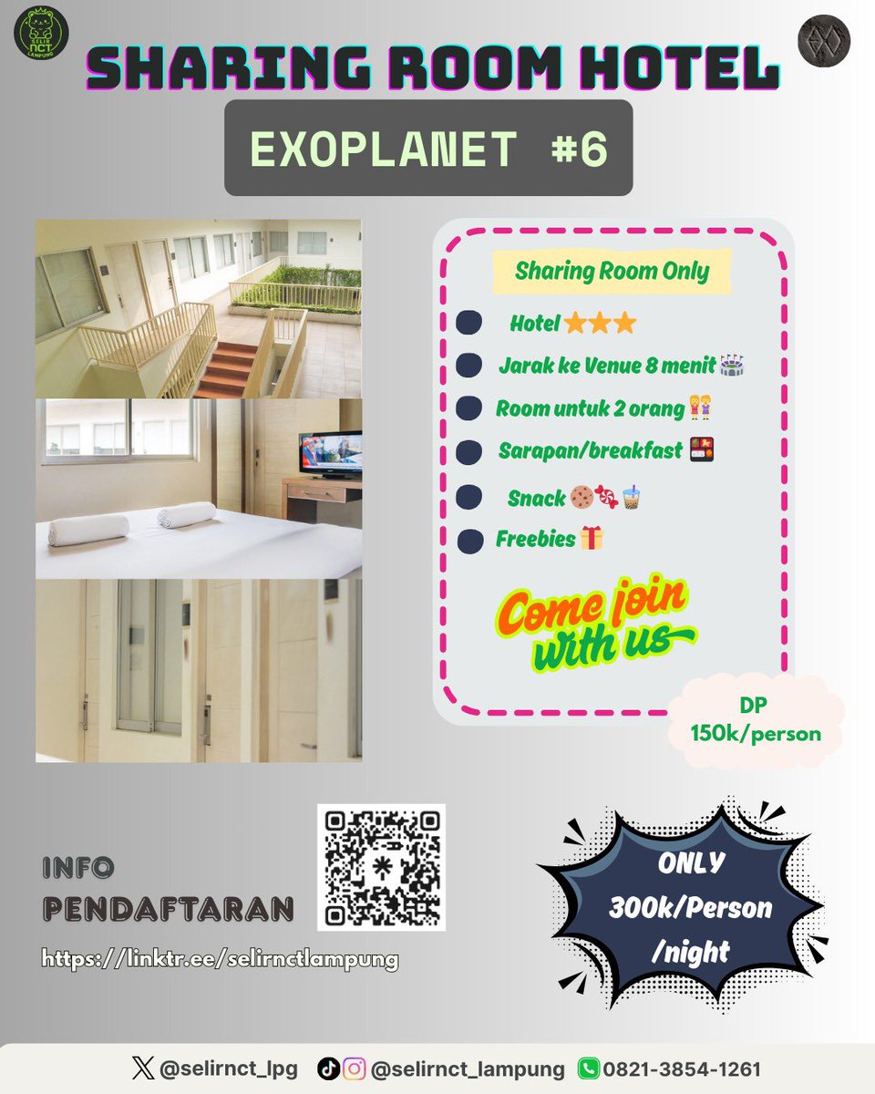 TRIP KONSER KPOP LAMPUNG - JKT || OPEN TRIP EXO tweet media