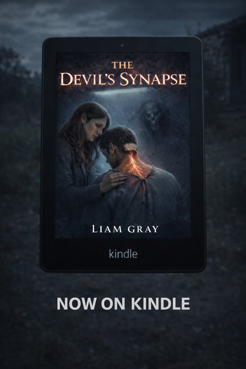 DriverClassics's tweet image. What if the intruder lived inside your thoughts? What if removing it only made it stronger? Meet the shadow that thinks back. THE DEVIL’S SYNAPSE amazon.com/dp/B0GX2YRJYR #HorrorCommunity #ThrillerReads #NeuroHorror #BookLaunch #ReadersOfTwitter