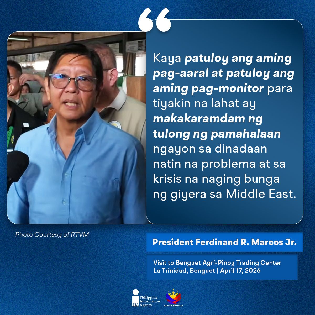 Philippine Information Agency tweet media