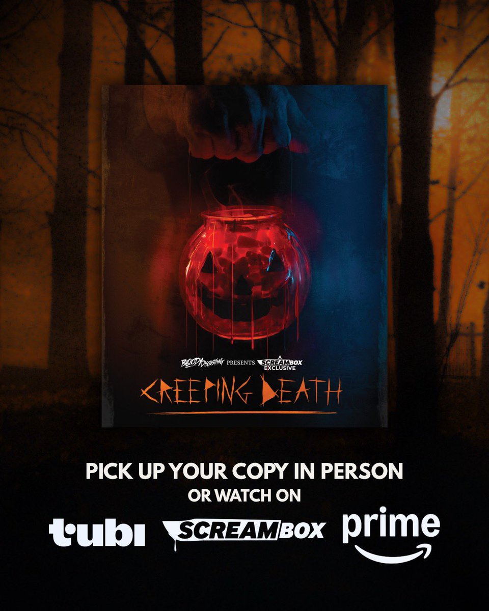 CreepingDeathM's tweet photo. This Saturday… if you dare. 🎃👻

We’re bringing Creeping Death to VHS Society’s Halfway to Halloween double feature. 🦇 Grab official merch, physical copies, and snap a pic with the screen-used Aos Sí &amp; archway… if you’re brave enough. 🕸️💀

See you there. 👁️🎃 https://t.co/fJMwuX7CkH