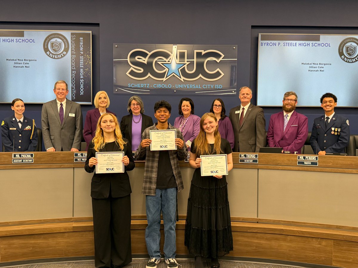 SchertzCiboloUC ISD tweet media