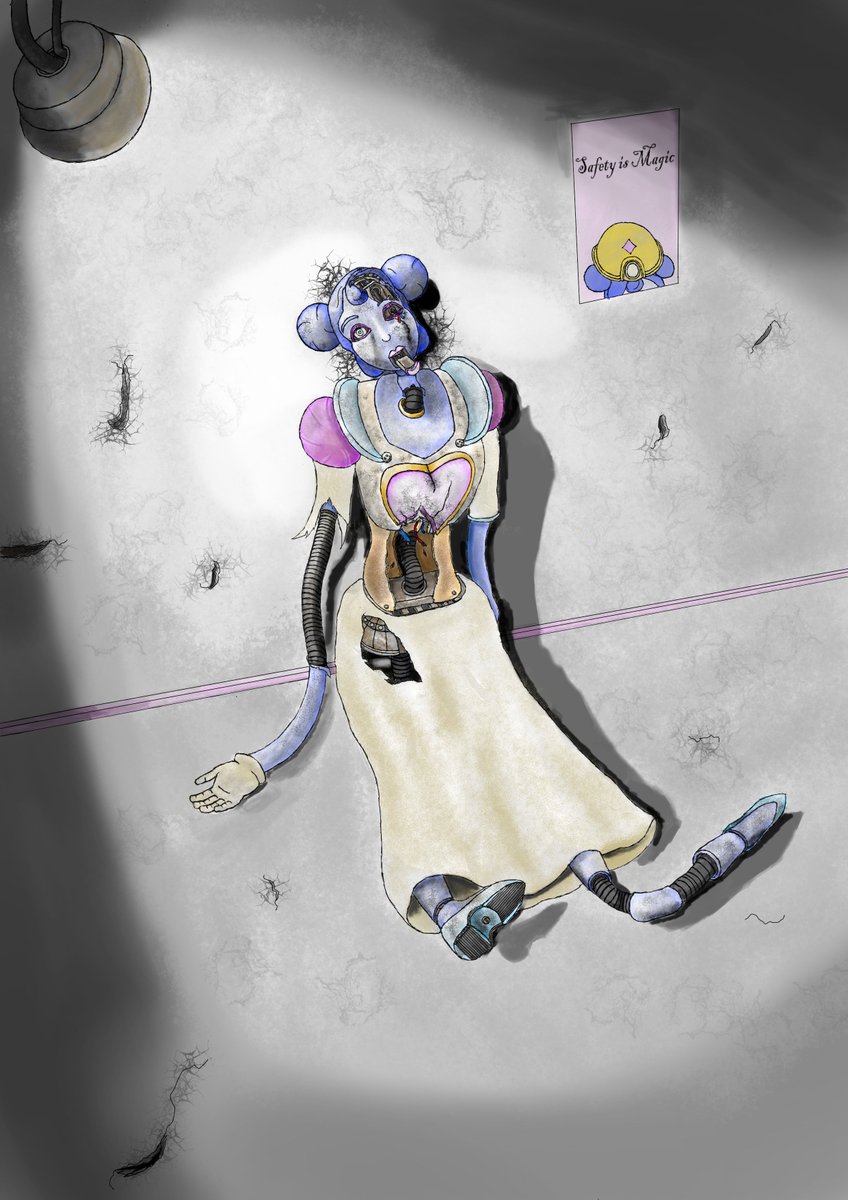 venomsong2's tweet image. Before they bled the richest blue, mere plastic and rubber adorned their metal skeletons.
FNAF inspired fanfic-type idea of a very early Park Planet iteration, which had its very heart torn out for what was to come...
#KnightsOfGuinevere #kog #fnaf