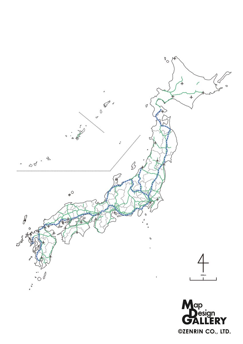 マップデザインギャラリー（ゼンリンの地図柄グッズ専門店） tweet media