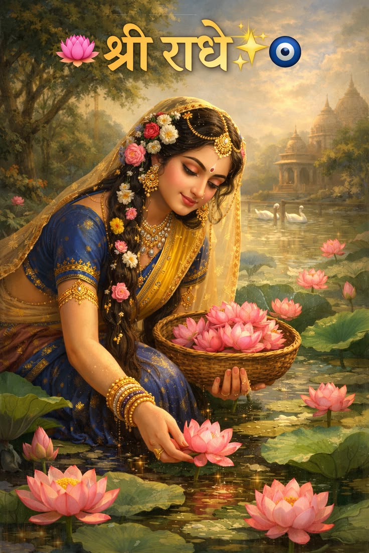 meenu_tales's tweet image. जो हरती है सबकी बाधा उन्हें कहते है श्री राधा 🙏🙏 #GodMorningFriday #HealthTips #MIvsPBKS