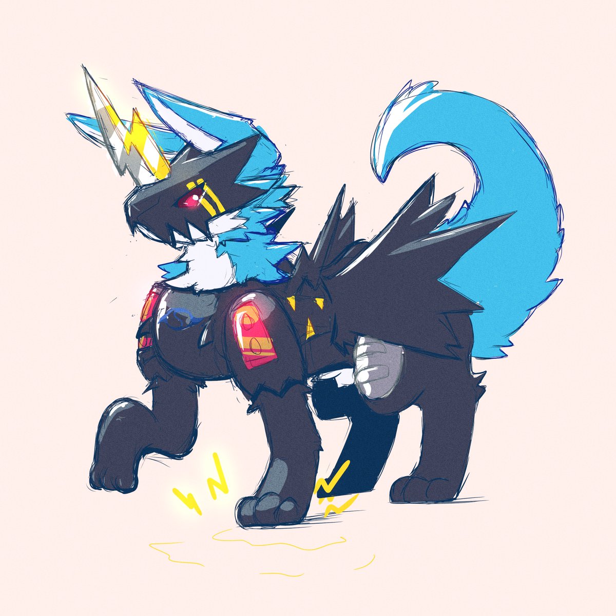 ZAP!!⚡️
#Digimon #pokemon