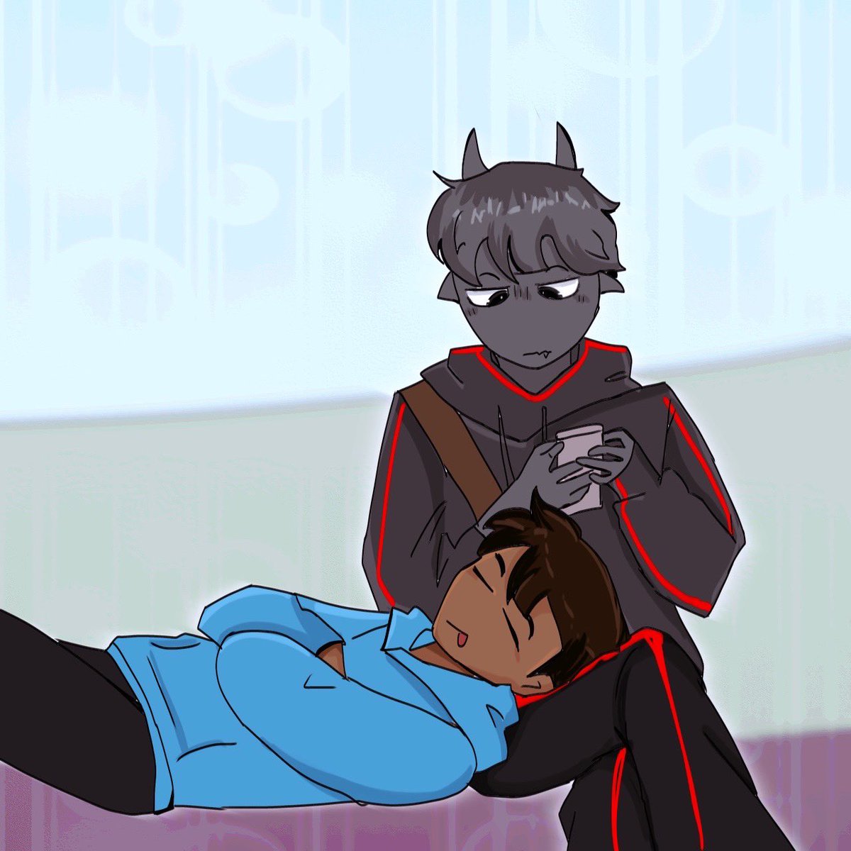 rosetstars_'s tweet image. Skephalo AND jefhalo 🙂‍↕️

#skeppy #jef #badboyhalo #goodboyhalo #skephalo #jefhalo #happyduo #fanart