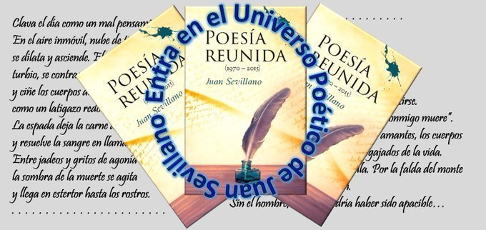 EmmaSanse's tweet image. @RoMemoria
¿Amas la buena Poesía? Entonces aquí podrás deleitarte: Entra en el universo #poético de Juan Sevillano y vibra de emoción con sus #versos #Poeta #poemas #poesia 
Toda su POESÍA REUNIDA en: 
leer.la/PoesiaReunida 
leer.la/PoesiaReunidaE………
#Madrid #NYC