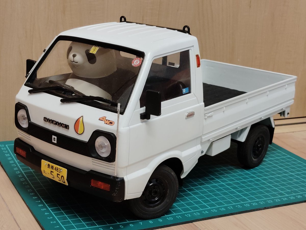 KEITRACK30's tweet image. スミ入れしたゾ〜
今から外で写真撮ってくるぜ🤓👍
#WPL