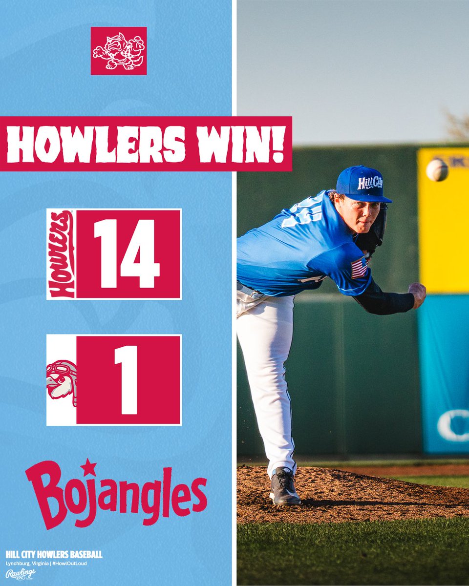HCHowlers's tweet photo. Divisional dub 😤
#HowlOutLoud #434IsForBaseballLovers #HillCityHowlers #KeepItRolling #SeriesShift https://t.co/EcEPZLBDIn