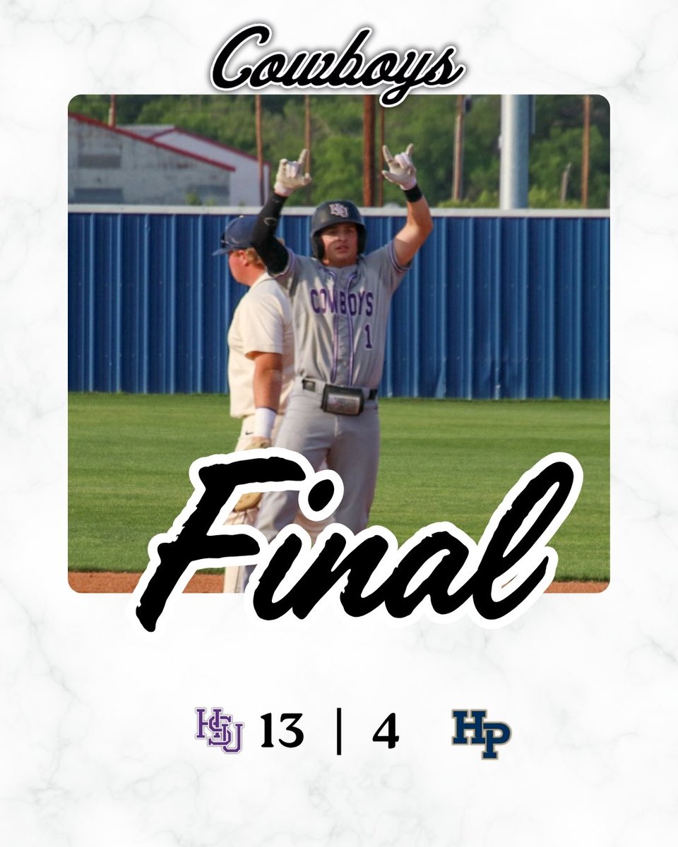 hsutxbaseball's tweet image. Cowboys Win In Brownwood 

#rentisdue #cowboybaseball