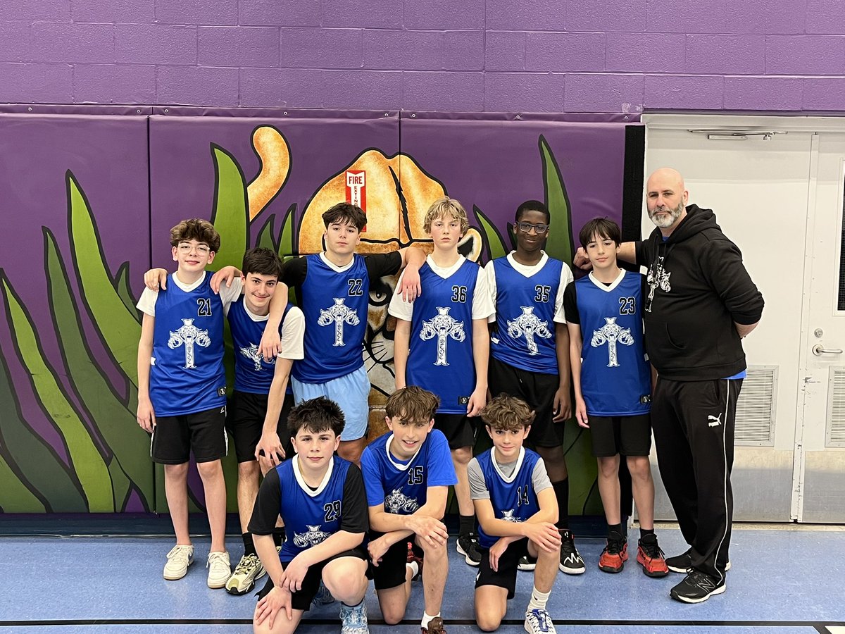Our boys played very well at our POD tournament today. They should be very proud of themselves. 
Look at those fresh new jerseys! Thank you parent council!
<a href="/stocmississauga/">St. Teresa of Calcutta School DPCDSB</a> #basketball