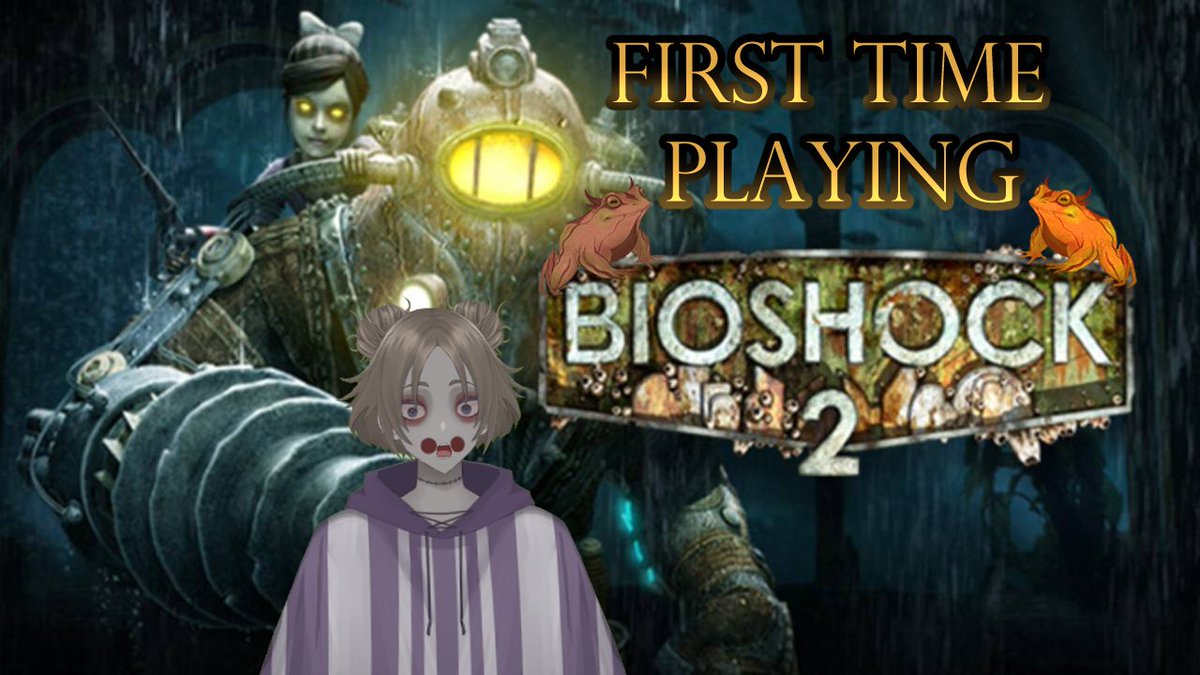 1st time playing BioShock 2, am I gonna meet my daughter tonight?
 #Vtuber #ENVtuber 
twitch.tv/lovisdfrog
